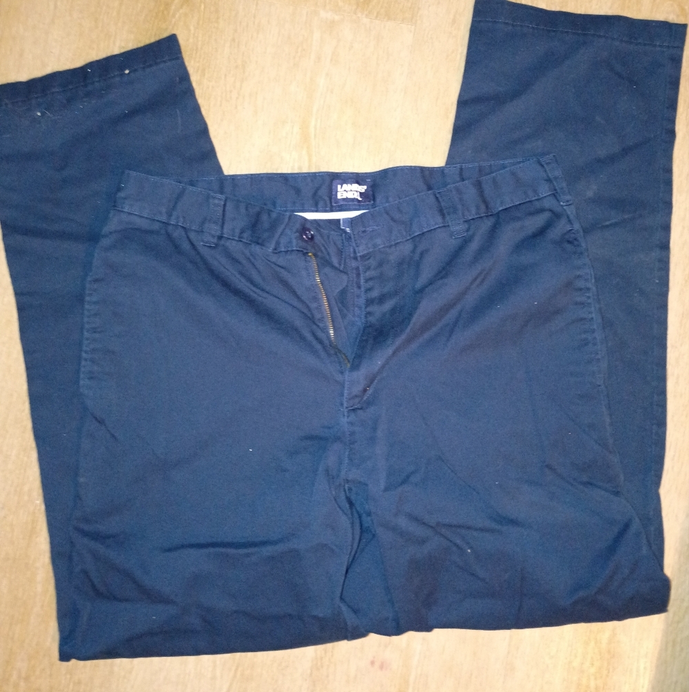 Lands' End Men's Dark Blue Pants Sz 34